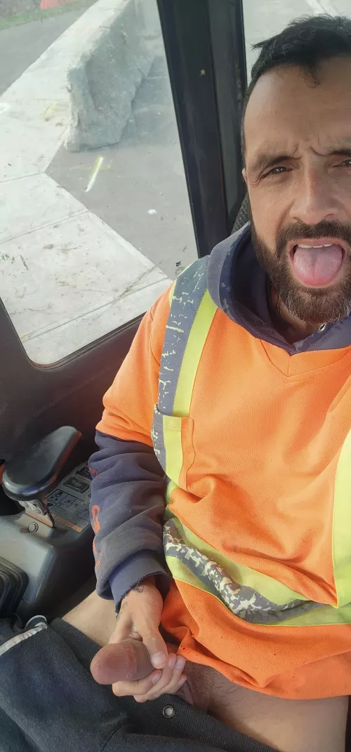 Pulled my cock out at work 🫡 by Duramaxl5p1987