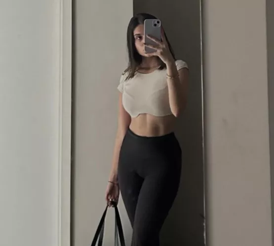 She know she’s showing she knows she’s hot she knows we’re jerking she’s happy  by No_Alps2830