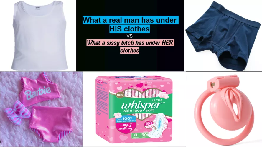 Sissy vs Real man (Whats under the hood) by Archfairy