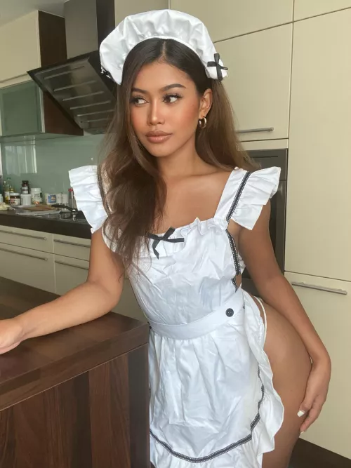 Trying not to stare at 