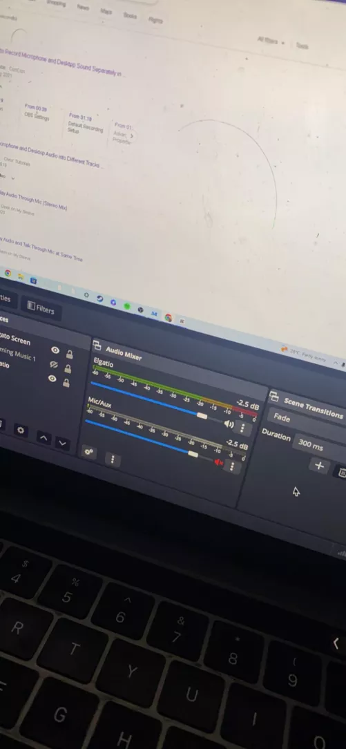 Why is my audio from my mic and my pc going through one mix on my streaming pc by Heathy090