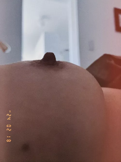 An early morning nipple rise. Is it cold or stimulation by Cherry_Ann69