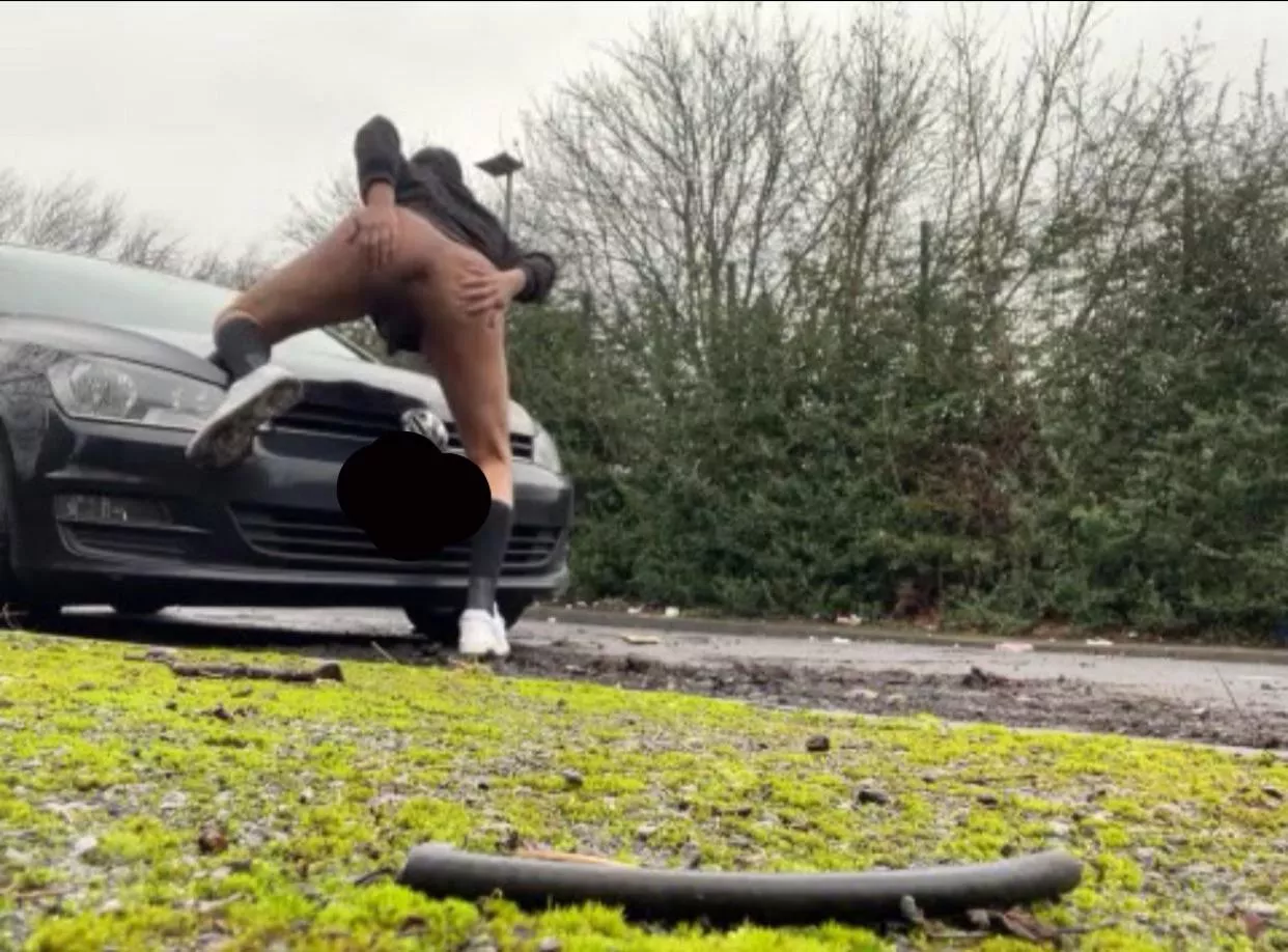 another one of me on the car hood posted by dannyh00s