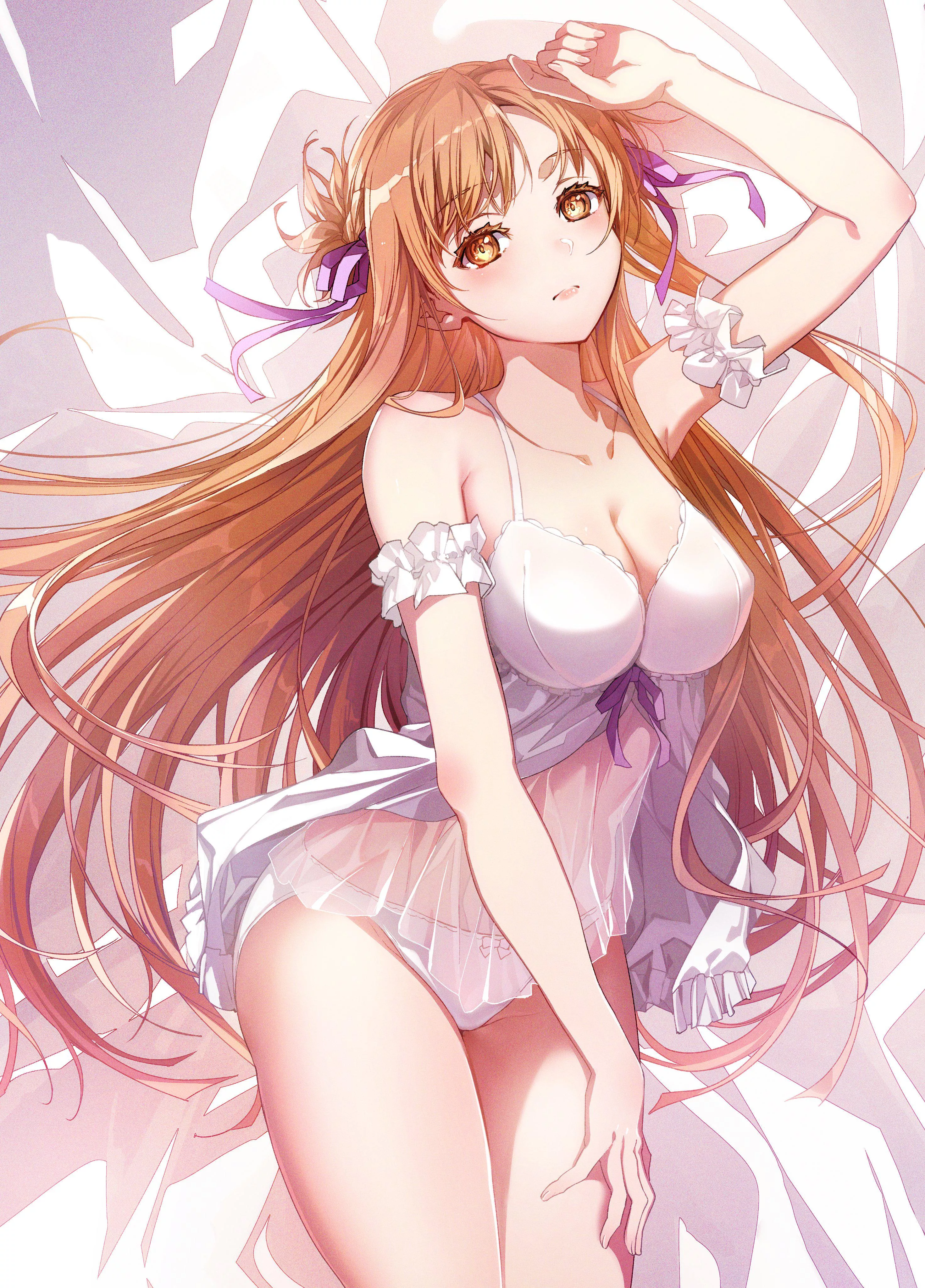 Asuna Immaculate in Babydoll (yor720) [Sword Art Online] posted by elegantloveglimmer