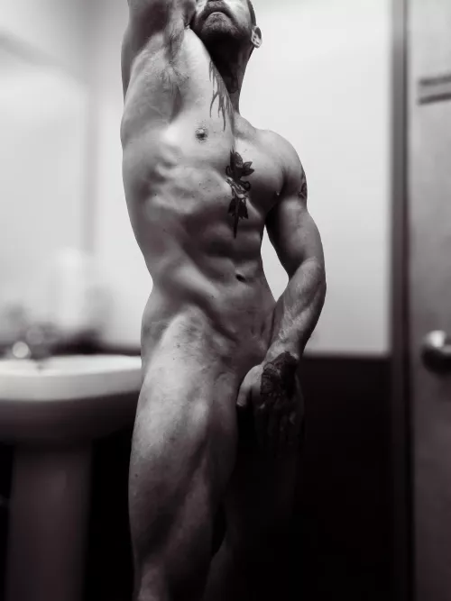 Been putting in hella work at the gym lately. Can ya tell? 😤 by MunstaMatt