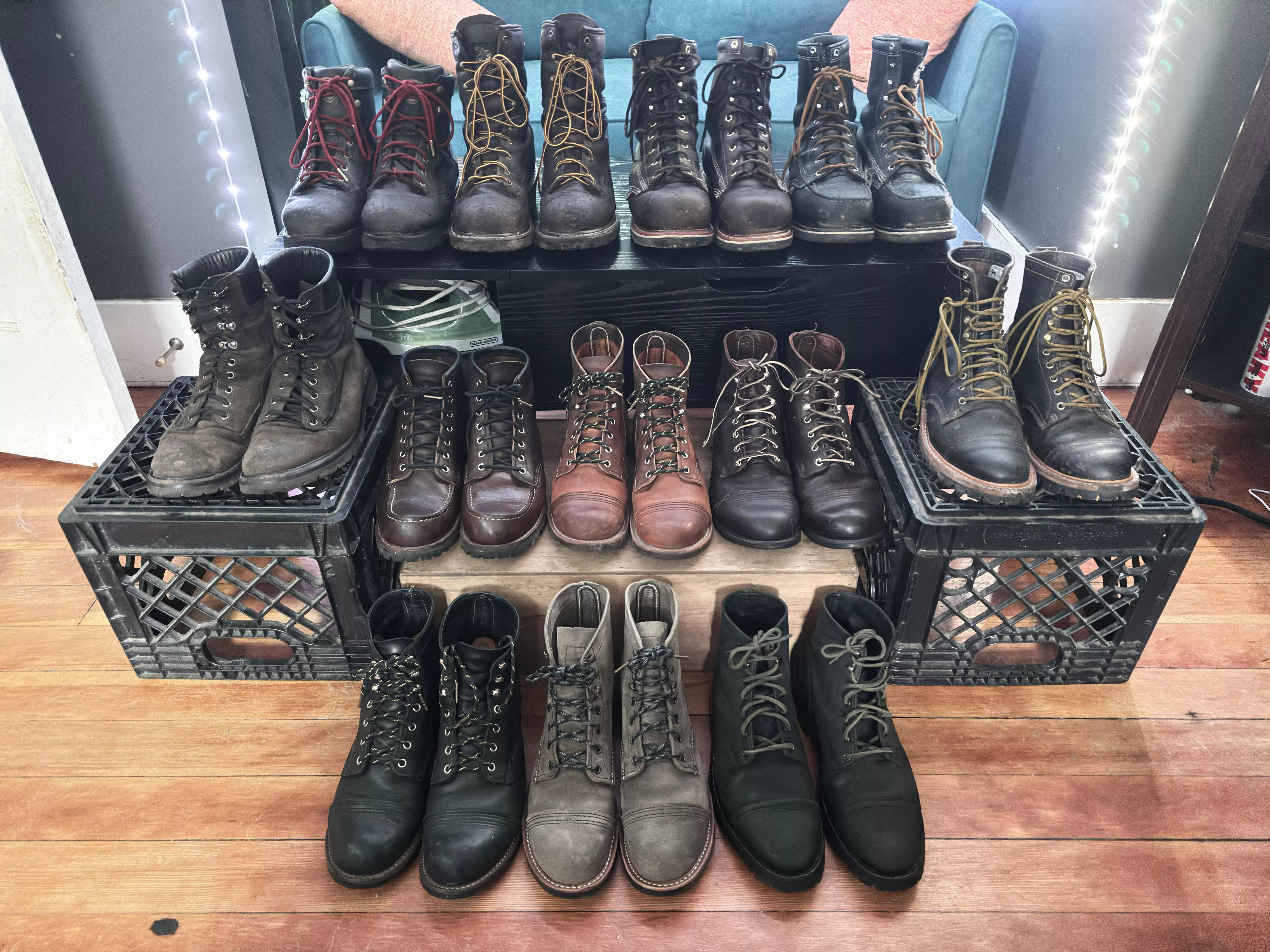 Boot clean up day. posted by OniOnMyAss