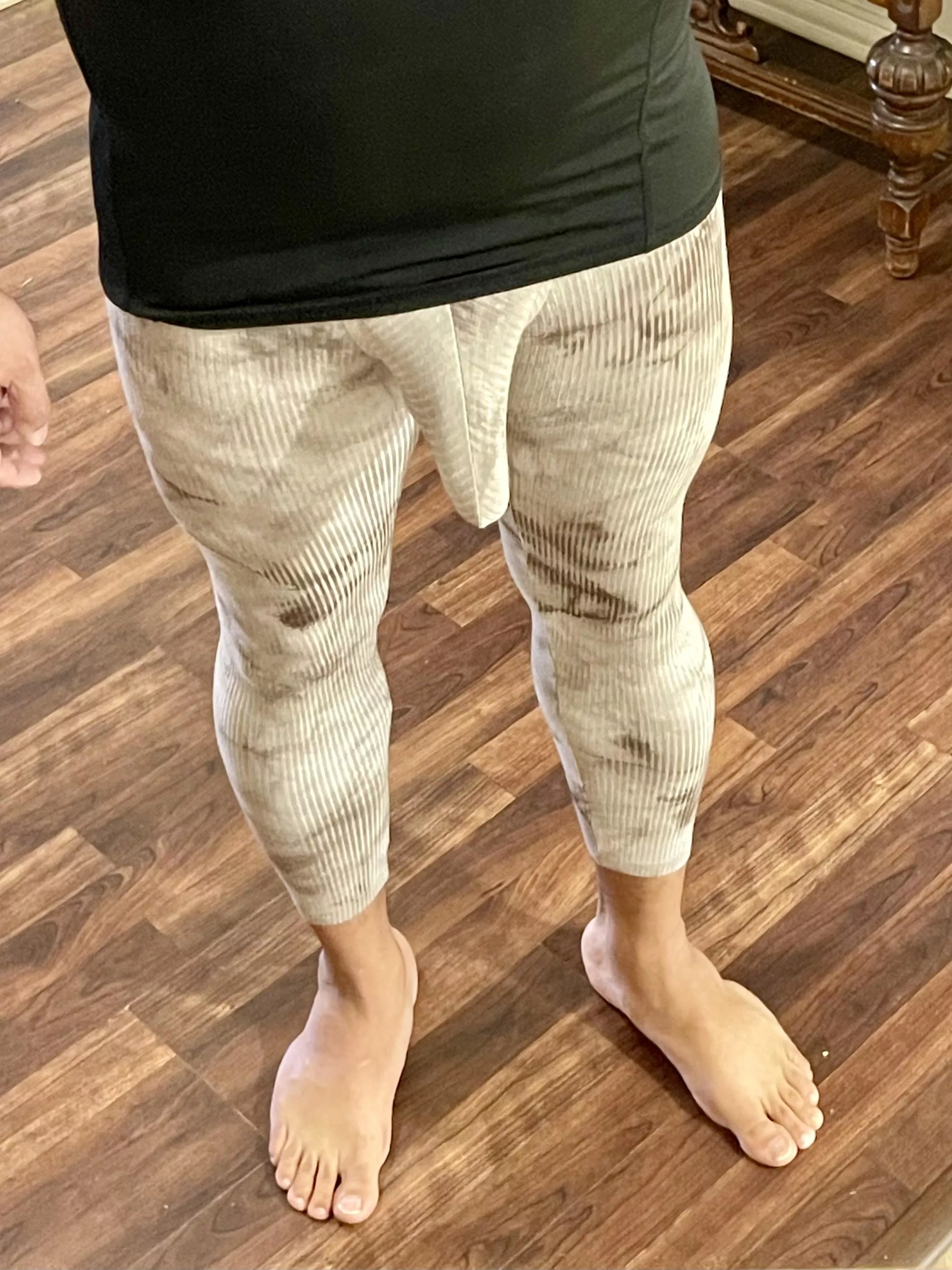 Chilling in underwear bare foot posted by xxg73