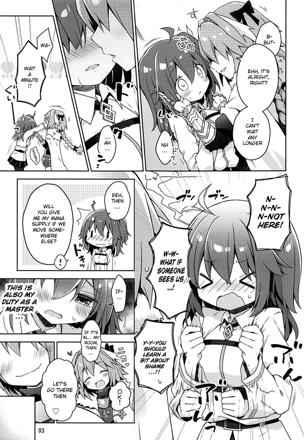 [Coin Toss (Anzuame)] Literally the most wholesome josou seme astolfo doujin I've ever read posted by knowntPhotoshop