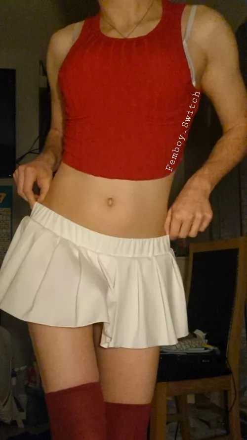 Cute little outfit I done the other day  by femboy__switch
