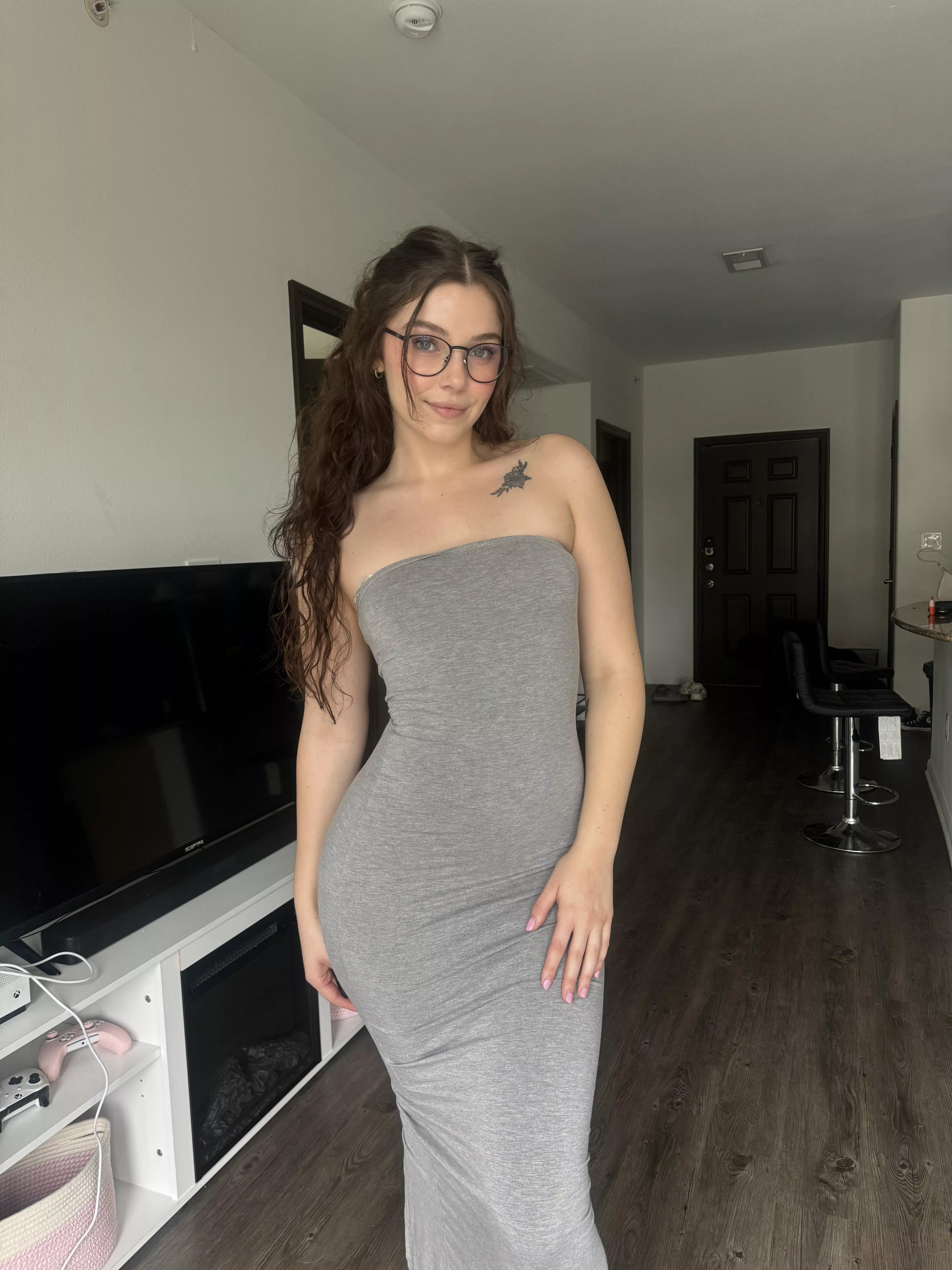 Do I look good enough in this dress to meet your family? posted by JasmineJiveJoy