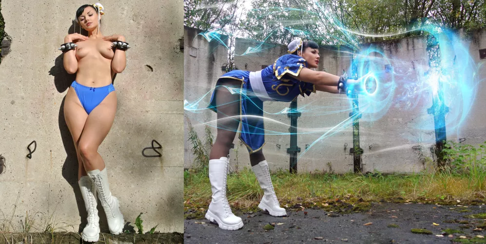 Do you want to play with me? Chun Li by me~ by Makatsuge