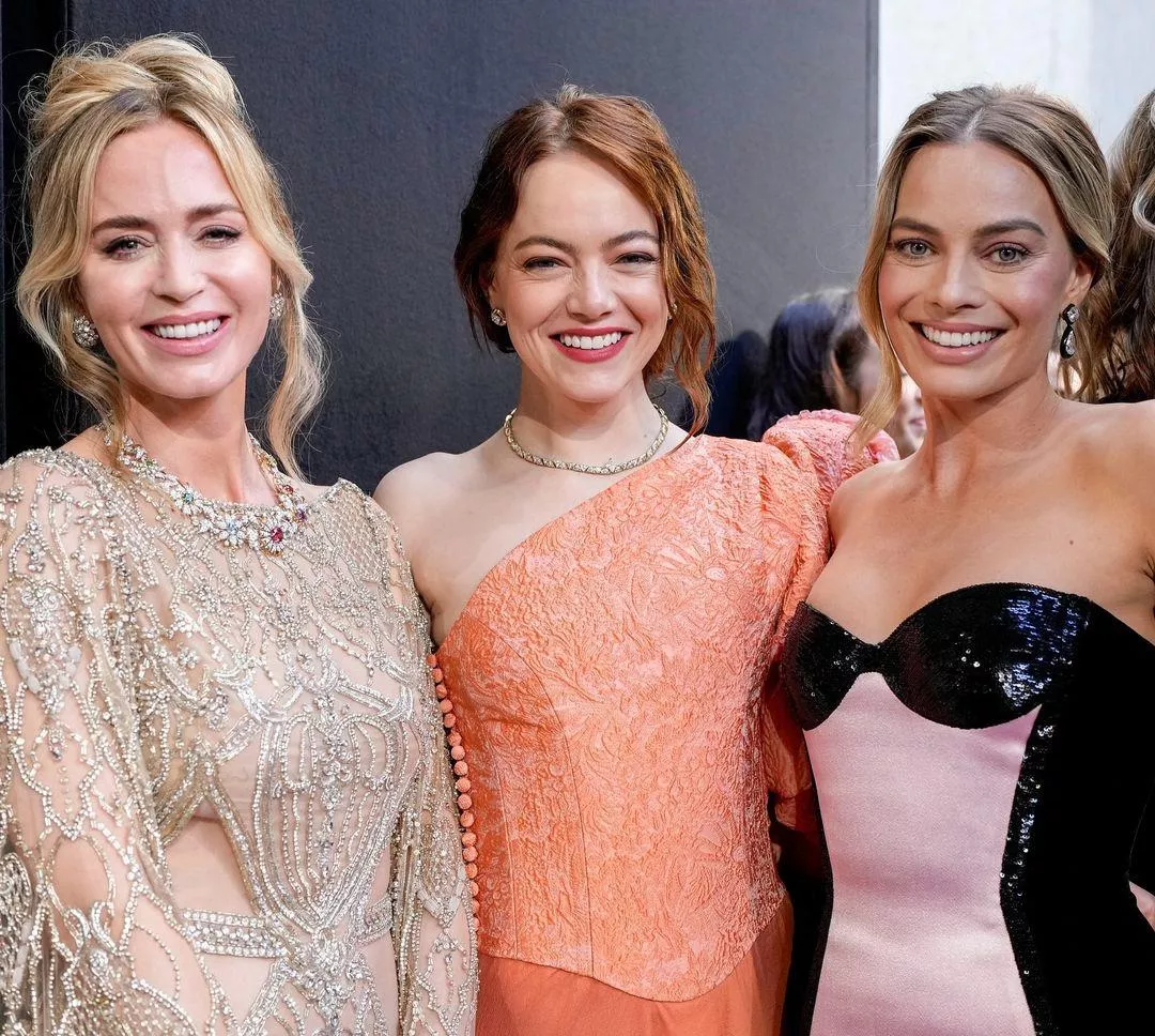 Emily Blunt, Emma Stone, and Margot Robbie posted by hungnfun855
