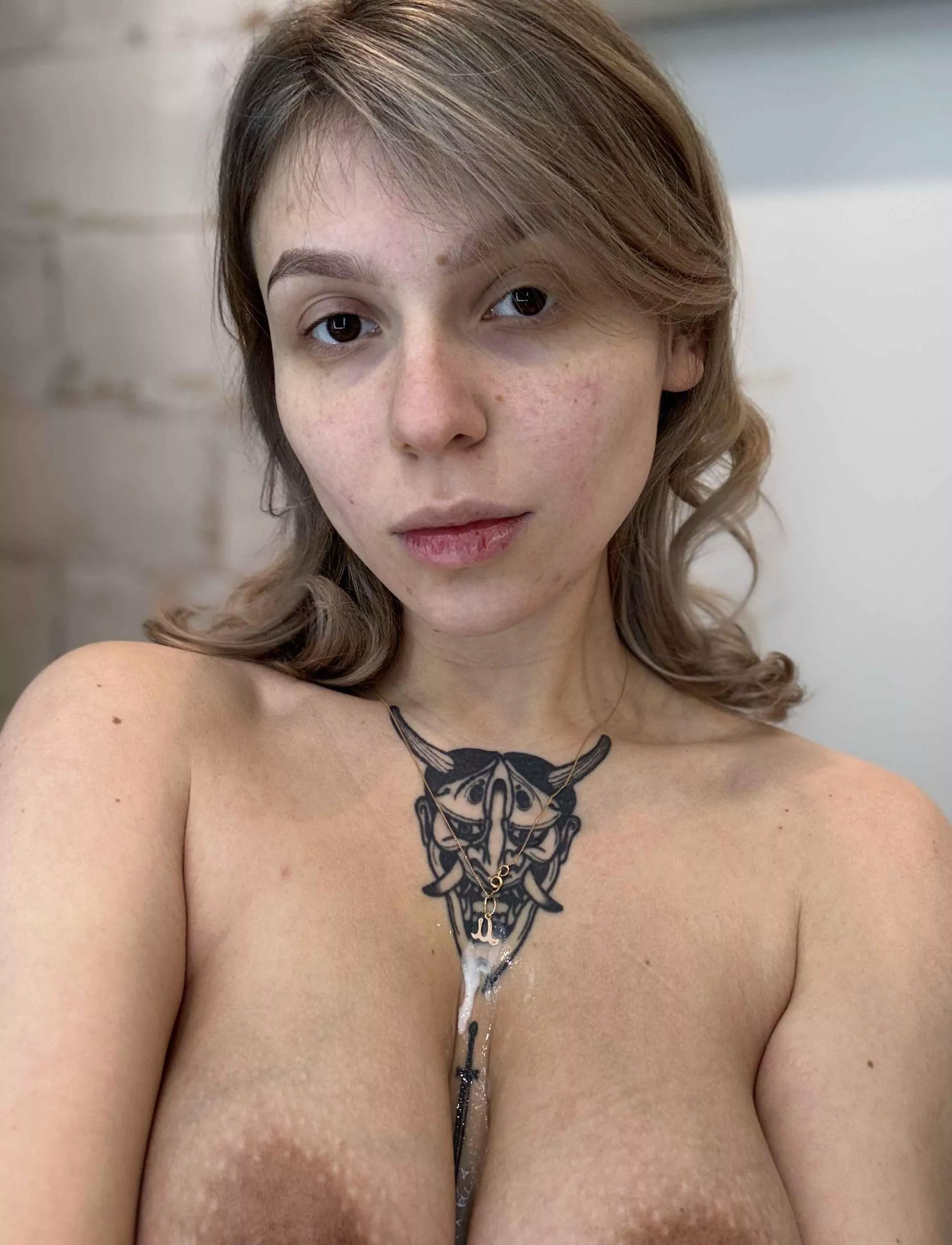 Every morning I make protein masks on my chest posted by AstutelyRefuel