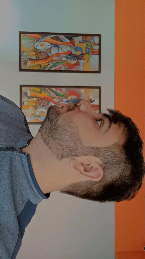 First time try this look ignore the jawline 😂 by umang987