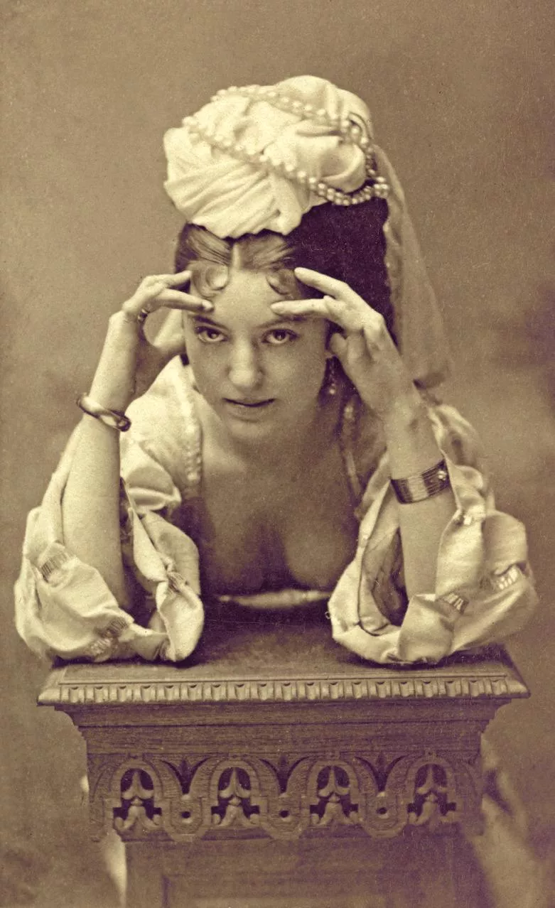 French Postcard unknown model posted by Mundane-Employer-719