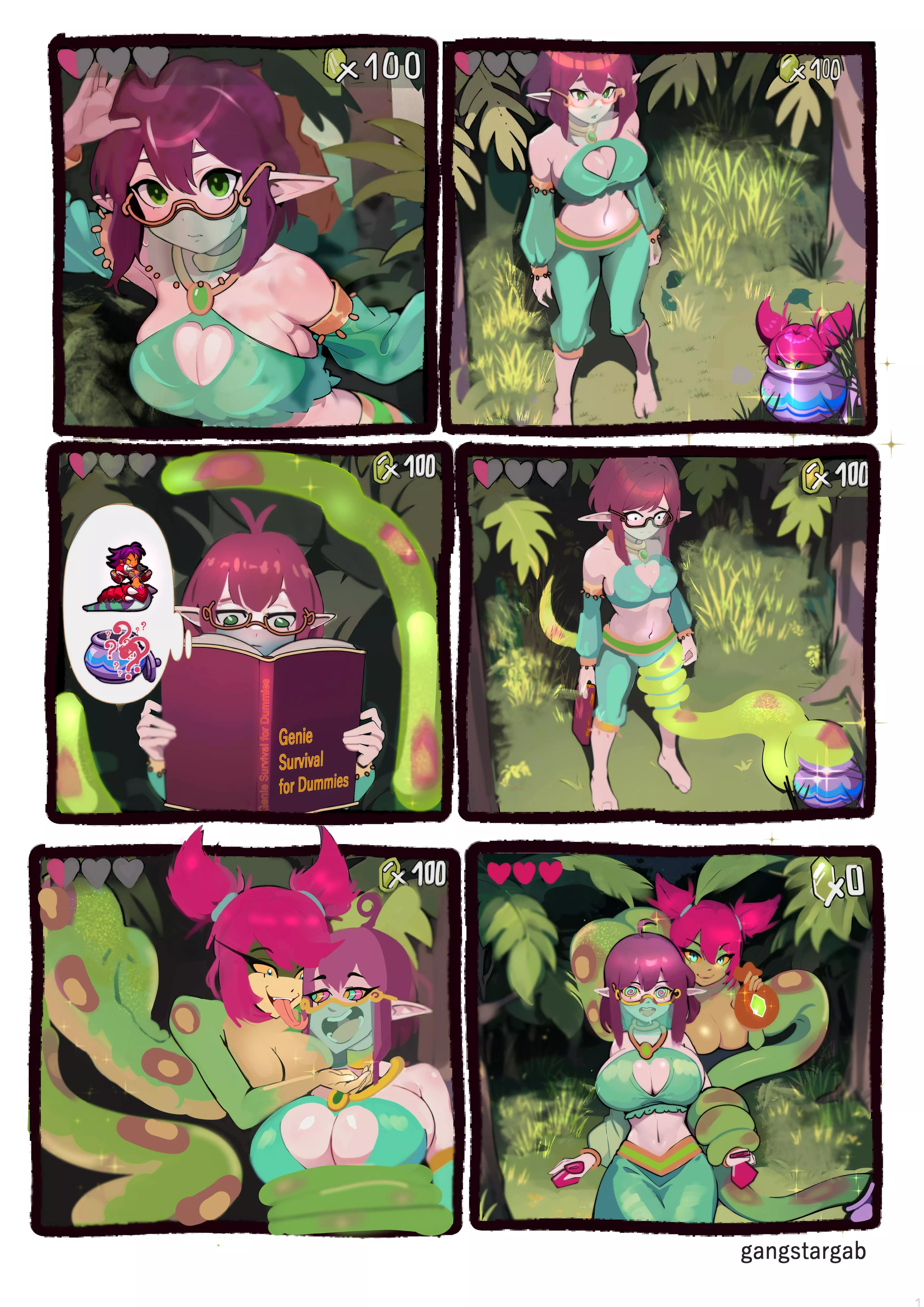 Gemna's Little Trouble [TUKI] (Shantae) posted by gabadraw