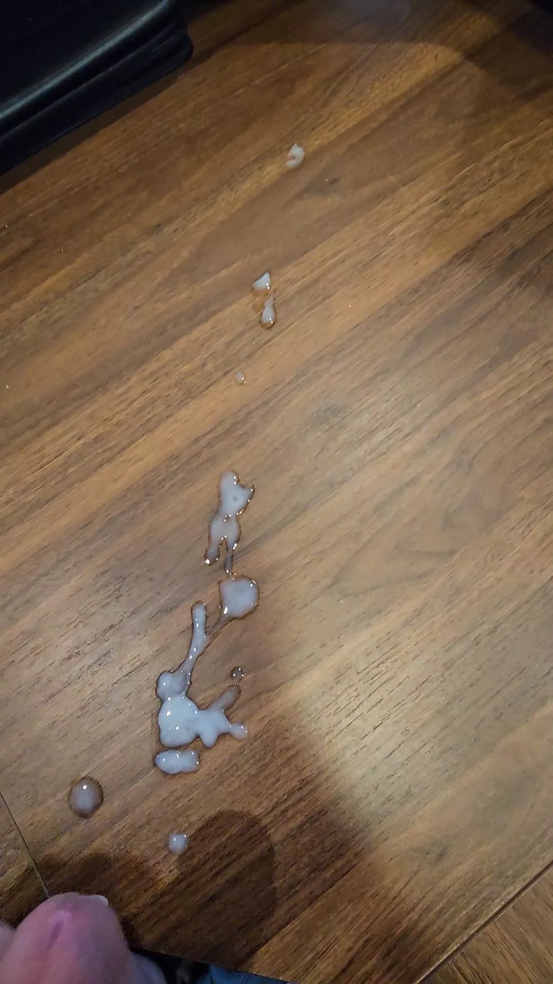 Got an urge at work and made a mess on my desk posted by Dadbod_Dominant