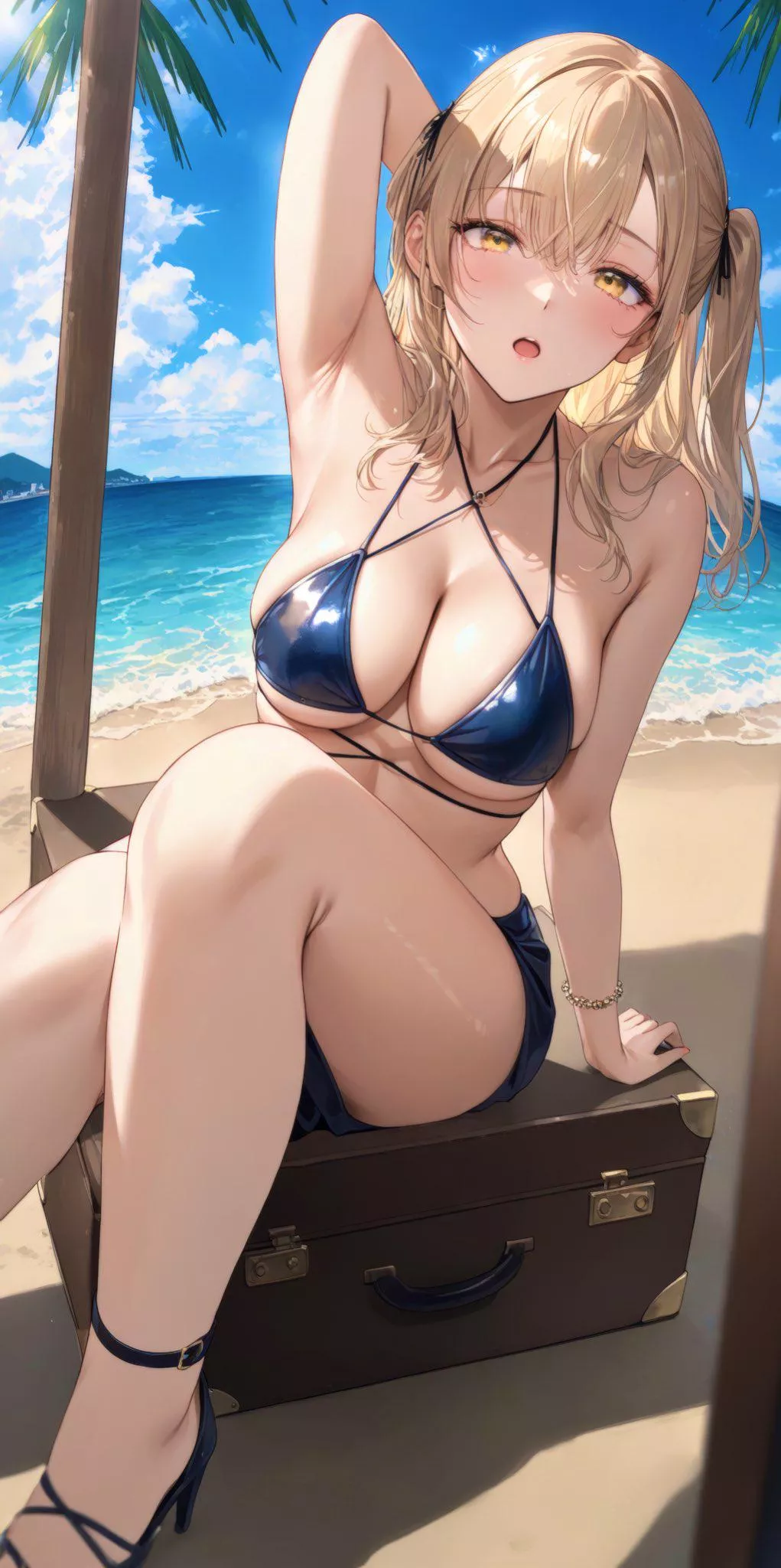 Heels on the Beach posted by CheetahSperm18