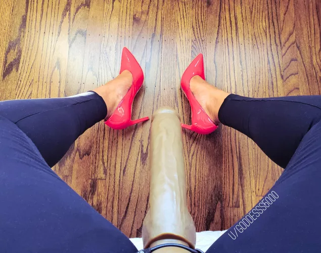 If only you were naked and kneeling before Me begging for this to stretch you out! by Goddesss5000