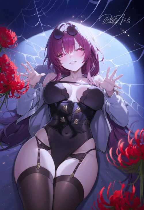 Kafka [Honkai Star Rail] by CheetahSperm18