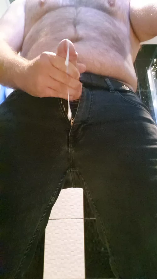 No place or time is off limit when I need to shoot a load. Who would let this load fill their hole.. by Chimp_on_Viagra