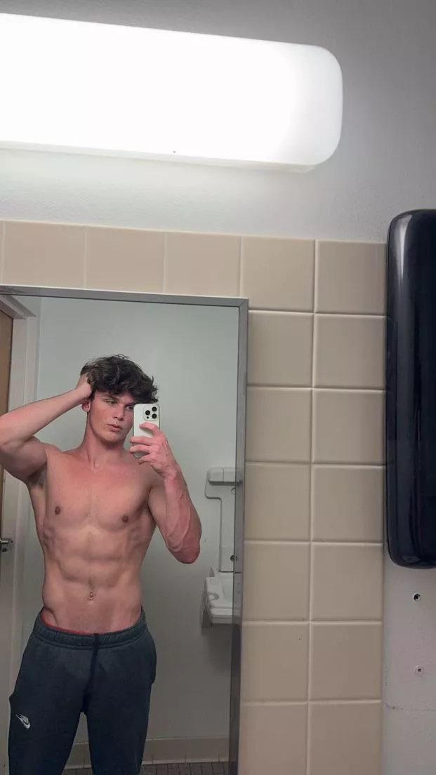 One pit out next comes off my clothes 😏 posted by No-Witness3014