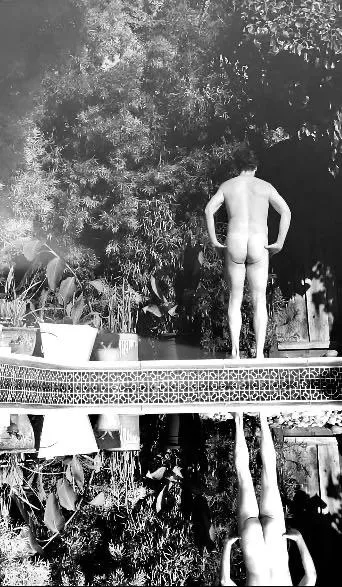 Pool reflection (photo is upside down) posted by ArtPlusSex