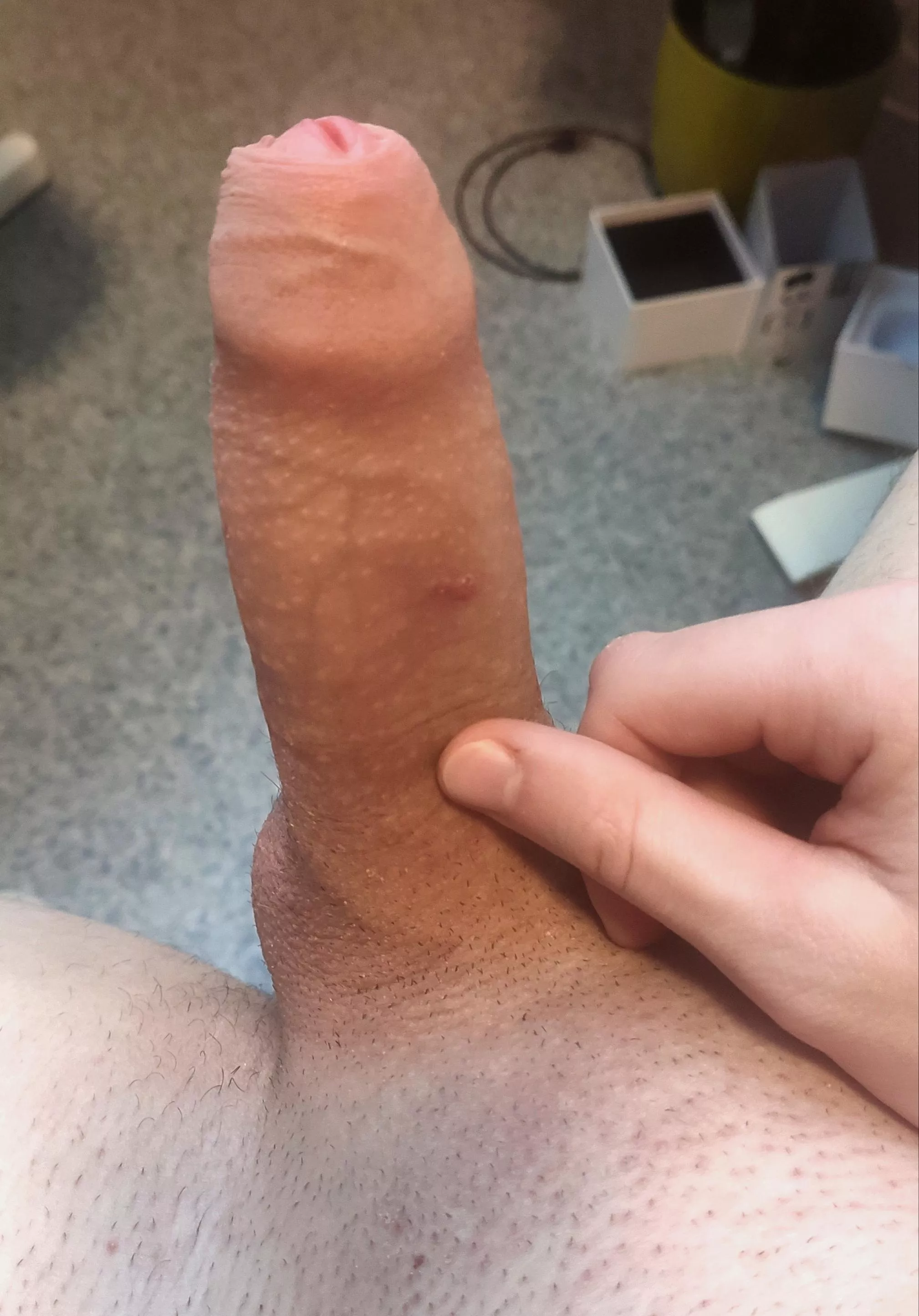 Showing off a bit of that foreskin ;) posted by Skwabbr