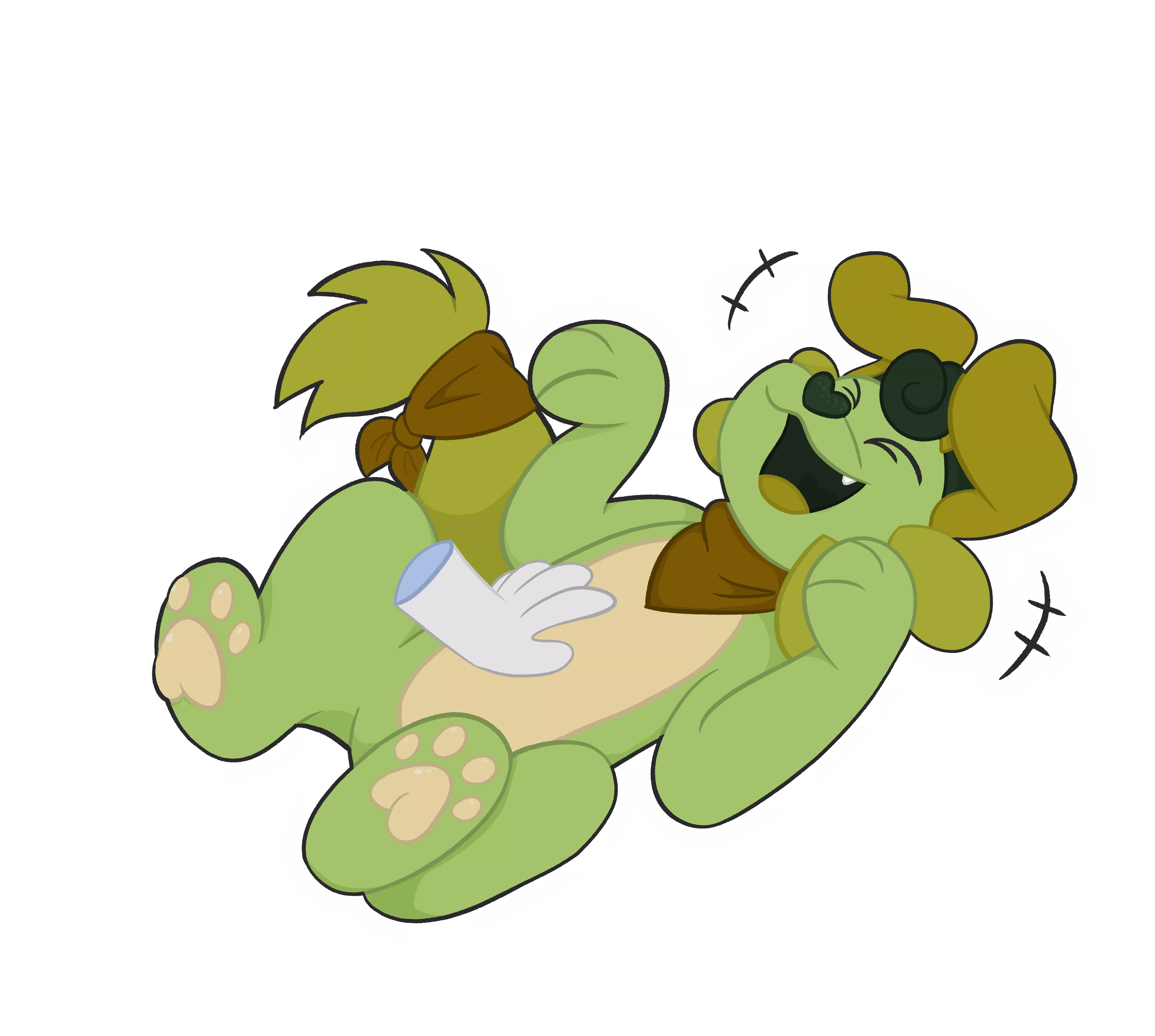 The worst combo, Belly rubs + Being tickly posted by CheapGriffy