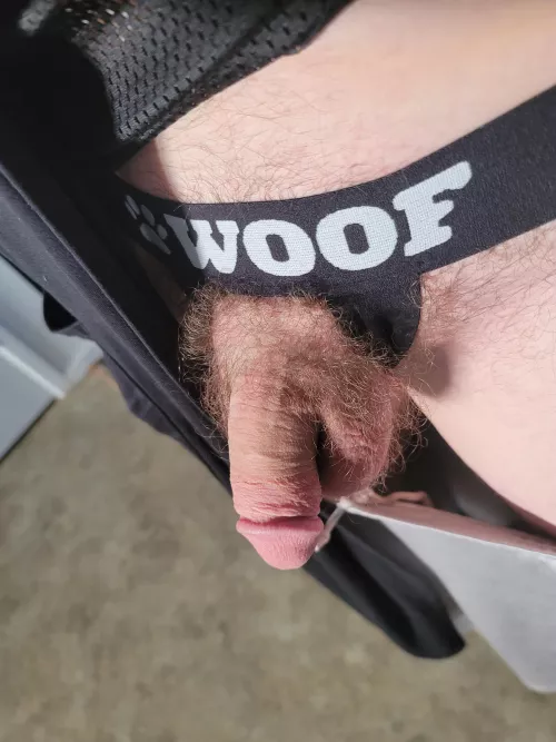 Trying out my new jock, what do you think?  by HumanSuit12358