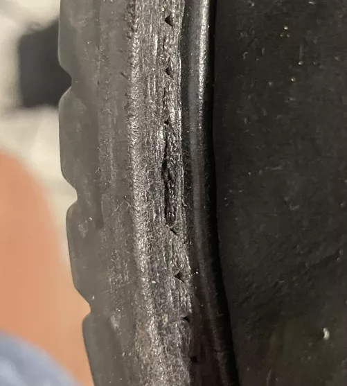 Welt stitch coming undone by PresentGate2391