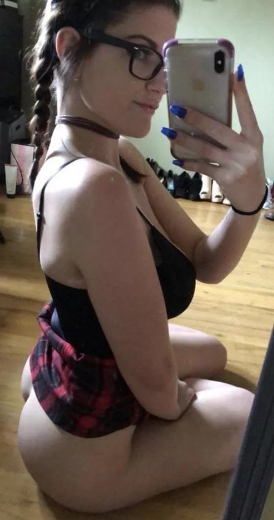 You like my slutty schoolgirl outfit? posted by StarProfessional5429