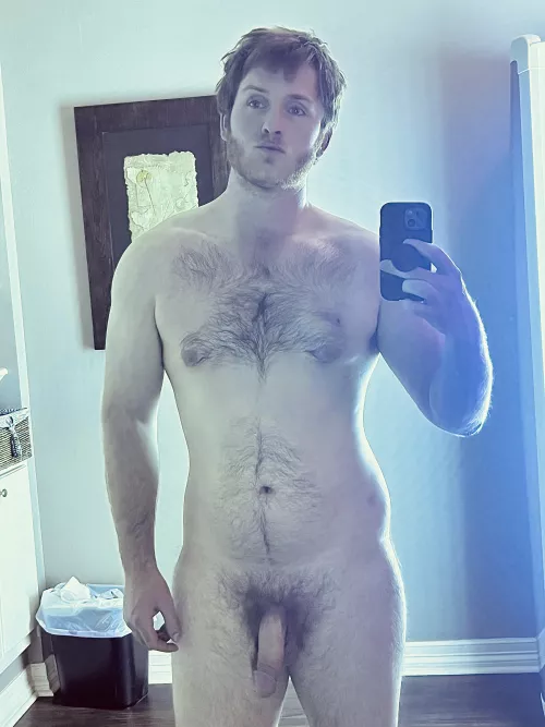 23 but real hairy. Must be the Scottish descent. by Lanky_Impression_347