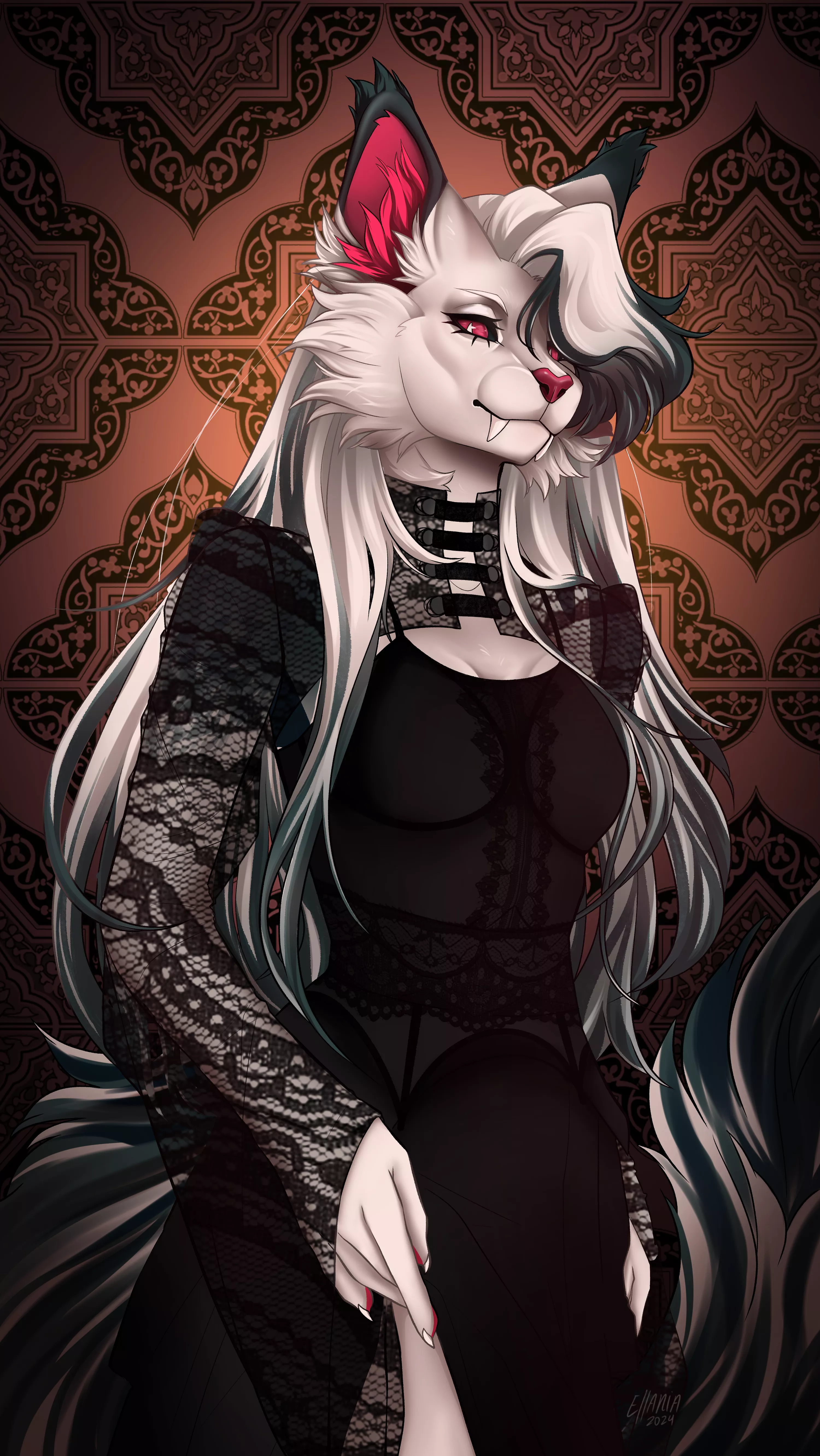 a portrait as a gift for a friend [art by me] posted by ellariaartist