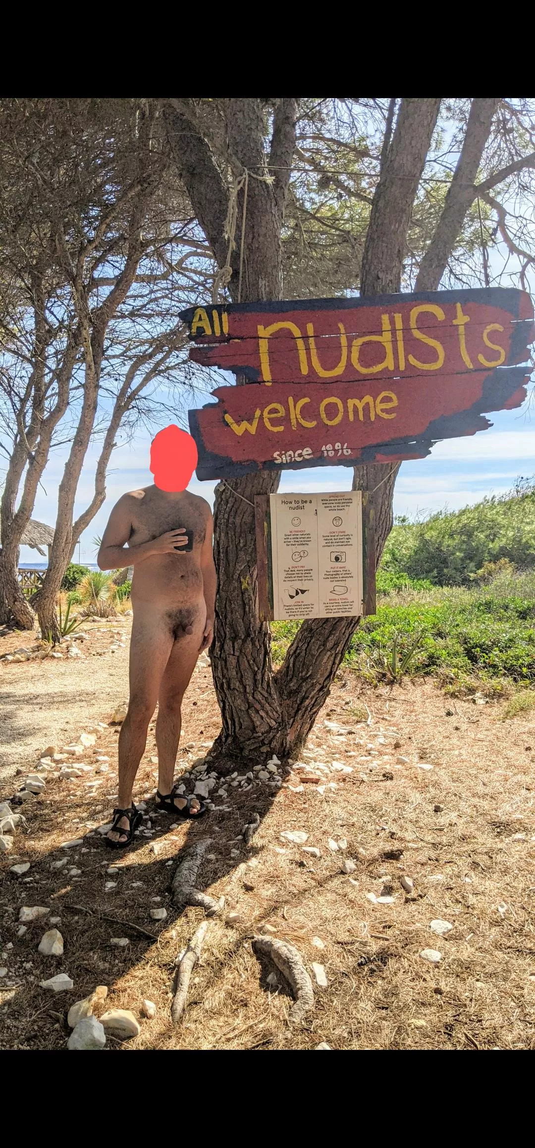 Can anyone name this iconic nude beach? posted by NoResponsibility7928