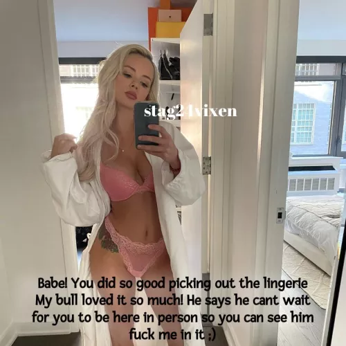 Cuckold made a good choice!  by Stag24vixen