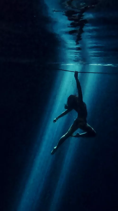 Dancing in cenote light by Rileyjademodel
