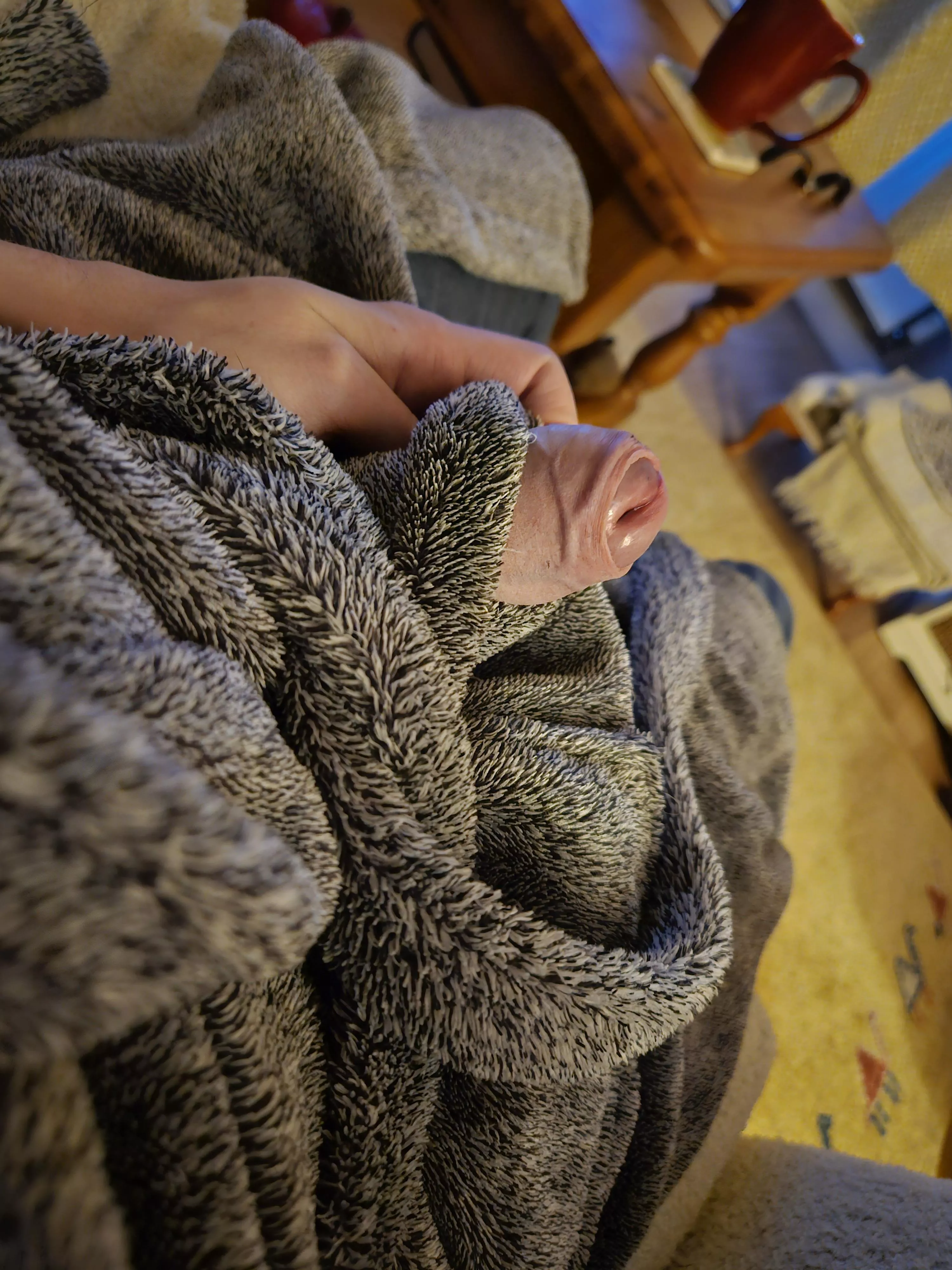 Dressing gown peek posted by Back_On24