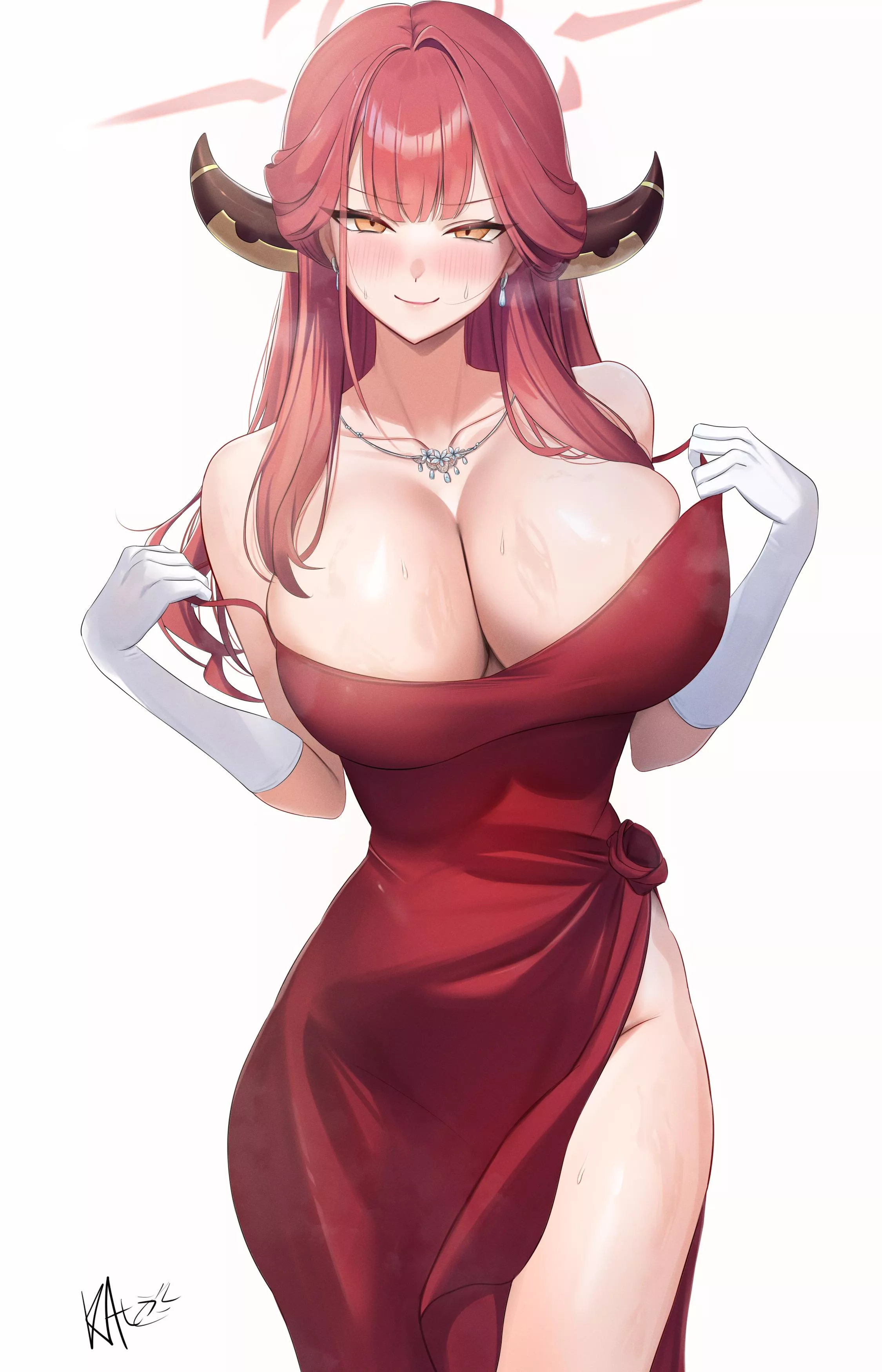 Drunk Aru [Blue Archive] posted by xSaviour_N