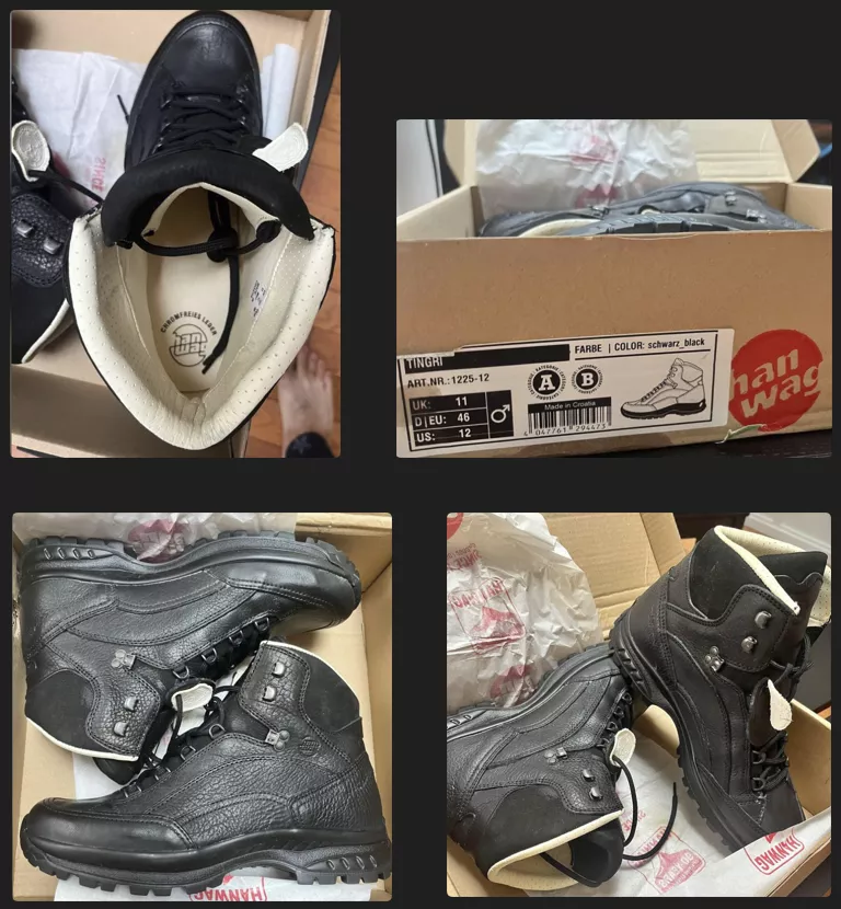 Hanwag Tingri - I have found a new in box pair of men's Hanwag Tingri but I can't find reviews online. They are exactly my husbands size and are literally 10 minutes away from our house, so no shipping and he could try them on before purchasing them. D posted by sleeping-pug