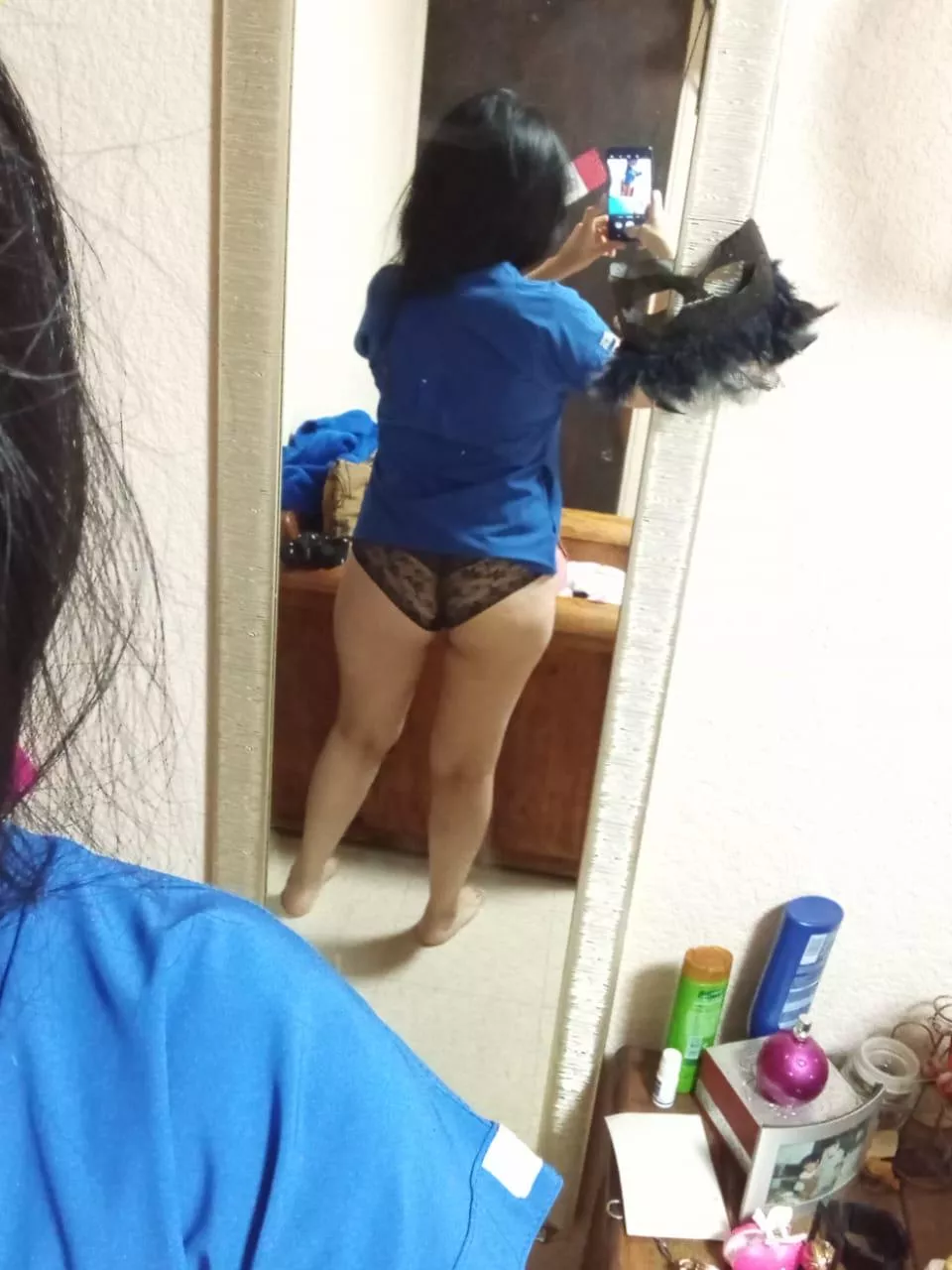 How do I look without scrub pants? posted by eith_draekghot