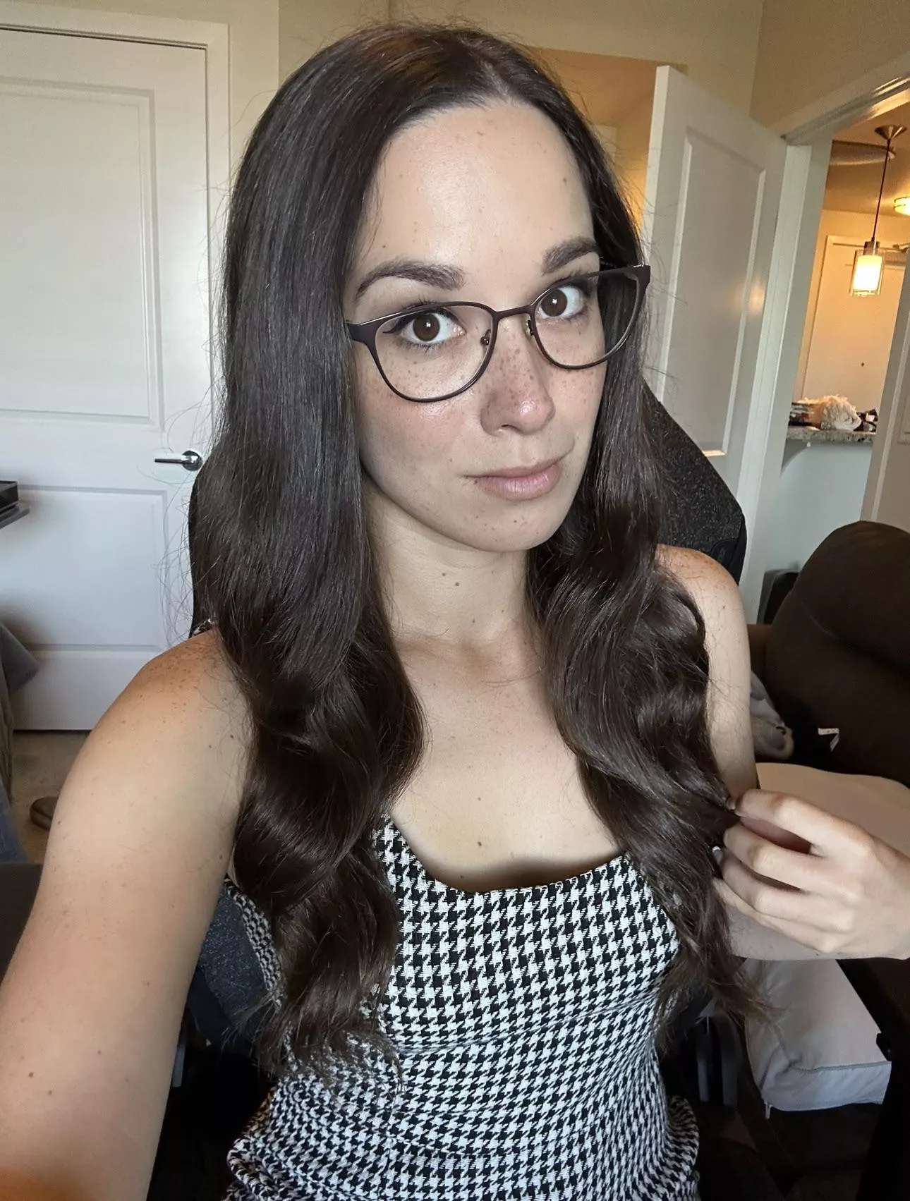 I love the pattern on my dress. posted by AlanaAraya