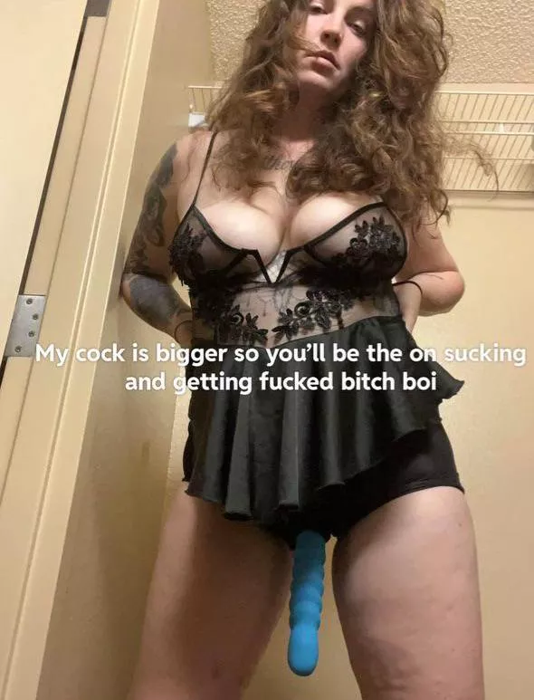 I will own you bitch boi  posted by mistressbrazda