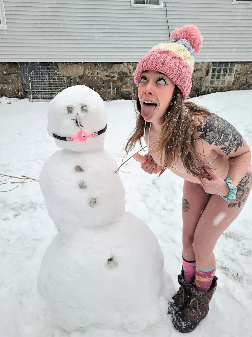 I've got some snow for you to plow uwu by littlerosexo