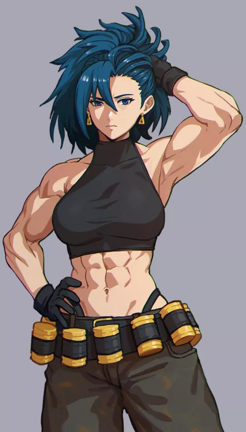 Leona [@CoreCyan_X] by TheTMoneyMan