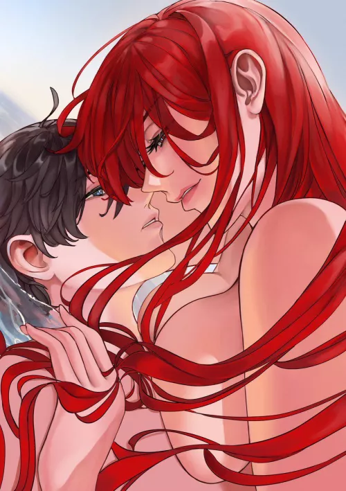 Maou Nobunaga and Master (@sundaeqi) by elanaglade