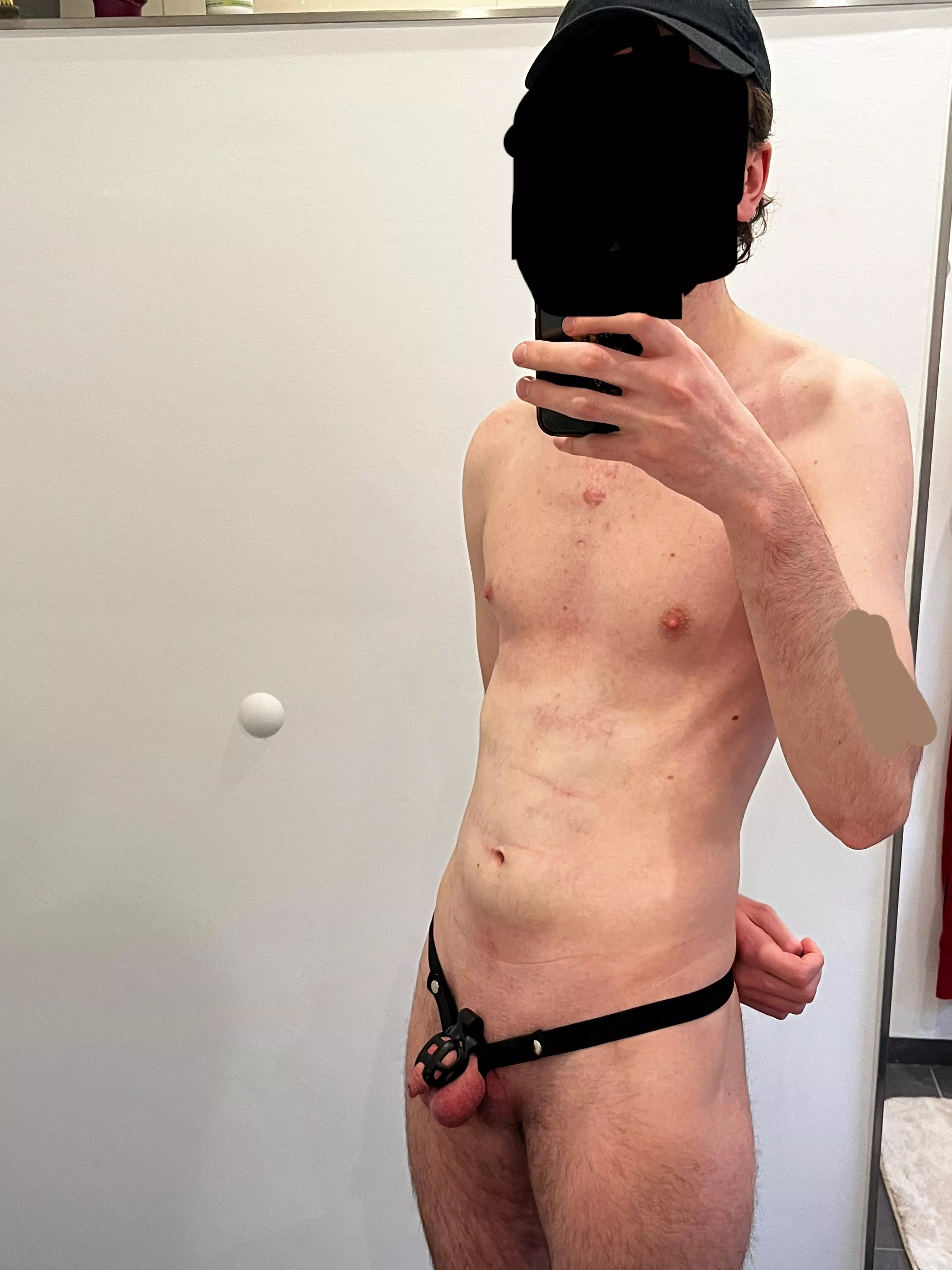 Morning cage check. Curious to see how long I’ll stay locked posted by Separate_Insurance79