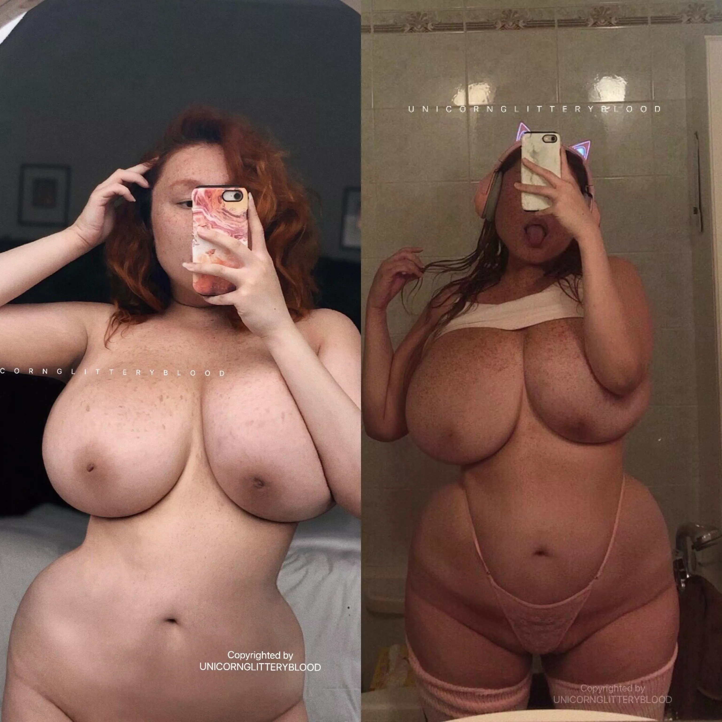 [OC] my natural boobs growth! are they too big now? posted by Unicornglitteryblood
