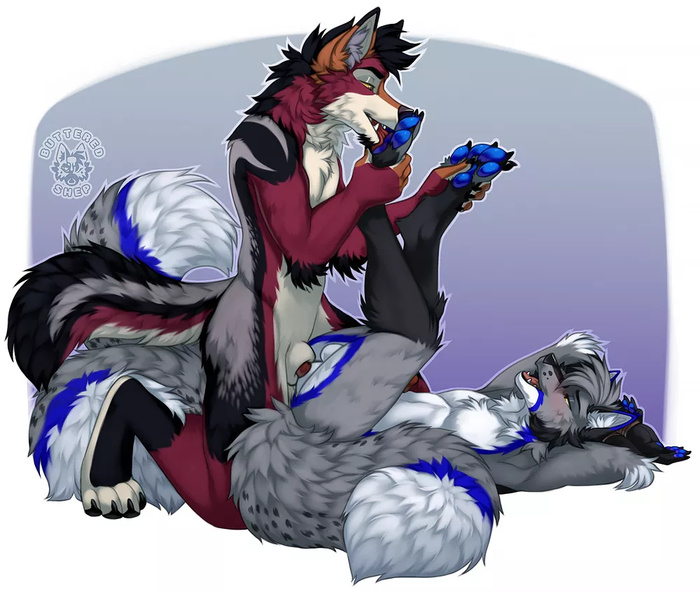 Paw Play (butteredshep) posted by Bush_Viper114