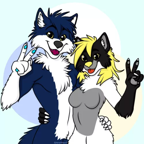 Pose for the camera! by KatFurry4